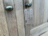 Antique English Oak Housekeeper Cupboard