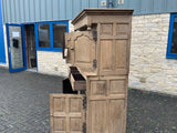 Antique English Oak Housekeeper Cupboard