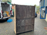 Antique English Oak Housekeeper Cupboard