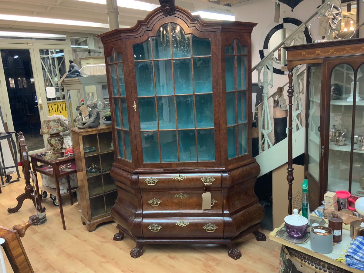 Ornate deals curio cabinet