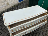 Antique French Two Drawer Chest of Drawers
