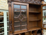 Antique Continental Oak Bookcase