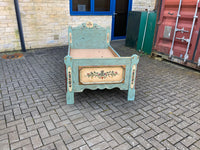 Vintage French Painted Single Bed