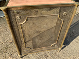 Antique English Brass Console Table