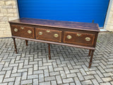 Antique English Oak Dresser Base