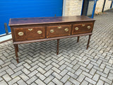 Antique English Oak Dresser Base