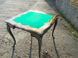 Antique French Boule Card Table