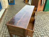 Antique English Oak Dresser Base