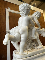 Antique Neo Classical Carrara Marble Sculpture