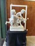 Antique Neo Classical Carrara Marble Sculpture