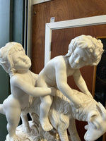 Antique Neo Classical Carrara Marble Sculpture