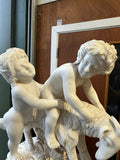 Antique Neo Classical Carrara Marble Sculpture