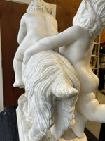 Antique Neo Classical Carrara Marble Sculpture