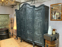 Antique Italian Four Door Armoire/Wardrobe