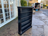 Ebonised Open Shelving/Bookcase