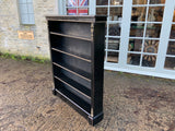 Ebonised Open Shelving/Bookcase