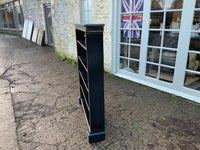 Ebonised Open Shelving/Bookcase