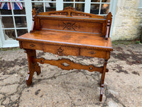 Arts and Crafts Oak Serving Table/ Sideboard