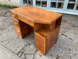 Art Deco Small Walnut Desk