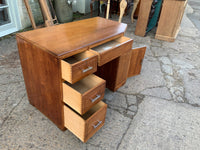 Art Deco Small Walnut Desk