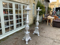 Large Pair of Antique Candelabras.