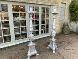 Large Pair of Antique Candelabras.