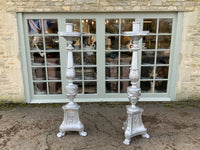 Large Pair of Antique Candelabras.