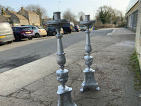 Large Pair of Antique Candelabras.