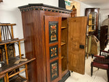 Antique Eastern European Marriage Cupboard