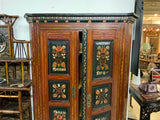 Antique Eastern European Marriage Cupboard