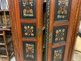 Antique Eastern European Marriage Cupboard