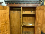 Antique Eastern European Marriage Cupboard