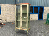 Antique Italian Polychrome Display Cabinet