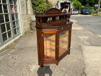 Antique English Mahogany Side Cabinet