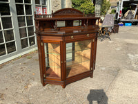 Antique English Mahogany Side Cabinet