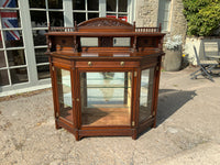 Antique English Mahogany Side Cabinet