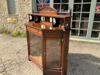 Antique English Mahogany Side Cabinet