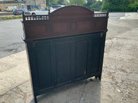 Antique English Mahogany Side Cabinet