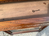 Antique English Mahogany Side Cabinet