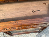 Antique English Mahogany Side Cabinet