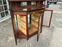 Antique English Mahogany Side Cabinet