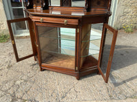 Antique English Mahogany Side Cabinet