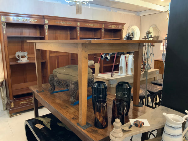 Vintage English Oak Farmhouse Table