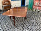 Antique English Mahogany Drop Leaf Table