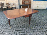 Antique English Mahogany Drop Leaf Table