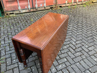 Antique English Mahogany Drop Leaf Table