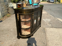 Antique English Four Door Credenza