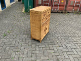 Vintage Bamboo Chest