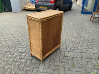 Vintage Bamboo Chest