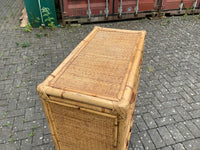 Vintage Bamboo Chest